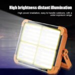 ⁦Projecteur Solaire étanche Rechargeable 4 modes Déclairage Power-Bank 1000W⁩ - الصورة ⁦2⁩