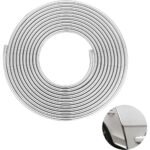 ⁦Bande de protection universelle en pour portières de voiture chromées 10m – شريط واقي لباب السيارة⁩ - الصورة ⁦2⁩