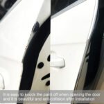 ⁦Bande de protection universelle en pour portières de voiture chromées 10m – شريط واقي لباب السيارة⁩ - الصورة ⁦5⁩