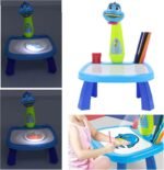 ⁦Projecteur à LED pour Enfant avec Table de Dessin Artistique⁩ - الصورة ⁦3⁩