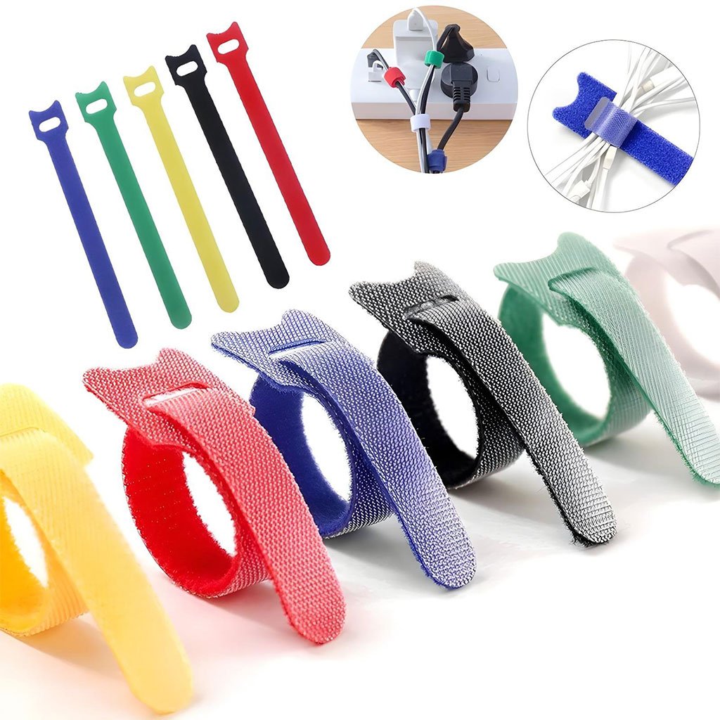 ATTACHE-Scratch-cnc.jpg Lot de 20 Organisateurs de câble réglables réutilisable - الصورة 1