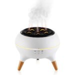 ⁦Diffuseur d’huiles essentielles ultrasonique 350 ml avec télécommande et lumières – جهاز تعطير الجو⁩ - الصورة ⁦4⁩