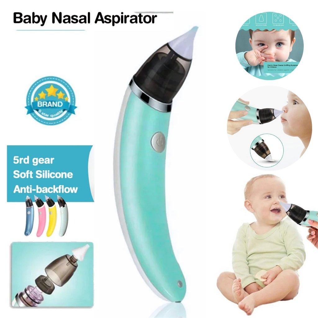 Aspirateur-nasal-electrique-pour-bebe-12.jpg Mouche Nez, Aspirateur nasal électrique pour bébé 2 Tailles D'embouts - شفاطة الأنف الكهربائية للطفل - الصورة 1