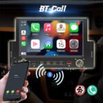 ⁦Autoradio à écran tactile avec Apple CarPlayer Android Auto et GPS Intégré – جهاز راديو للسيارة⁩ - الصورة ⁦4⁩