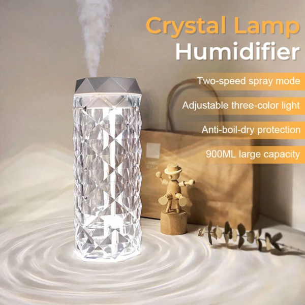 Diffuseur-d-huiles-essentielles-et-d-ar-me-pour-lampe-de-Table-en-cristal-humidificateur-d-600x600-1.png Lampe en cristal avec humidificateur d’air, diffuseur d’arôme, USB 900ml - الصورة 1