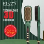 ⁦Brosse Lissante ENZO Haute Performance et Technologie Avancée – فرشاة الشعر⁩ - الصورة ⁦2⁩
