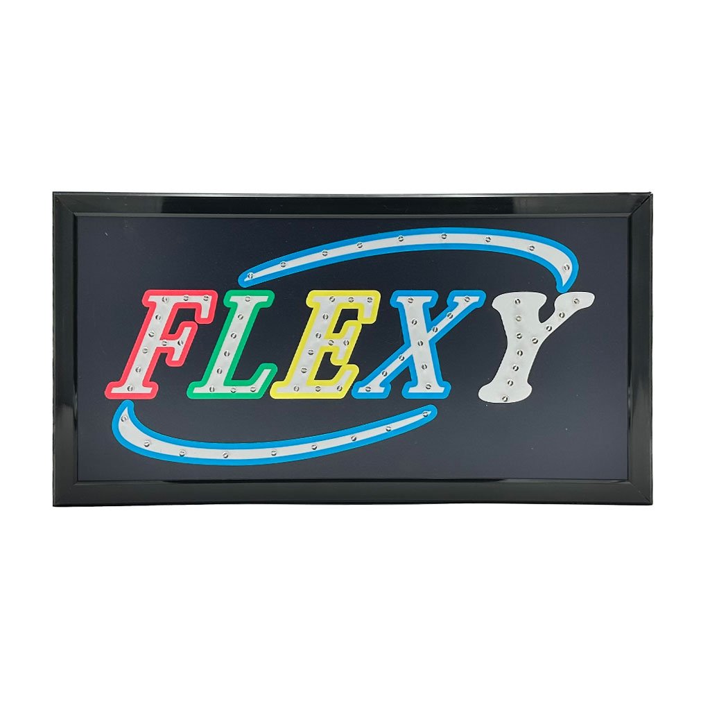 Flexy-1-1.jpg Plaque de Signalisation LED Multicolore Flexy – لوحة إشهارية ضوئية - الصورة 1