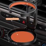 ⁦Porte Gobelet Réglable de Voiture pour Grille D’aération – حامل أكواب في السيارة⁩ - الصورة ⁦2⁩