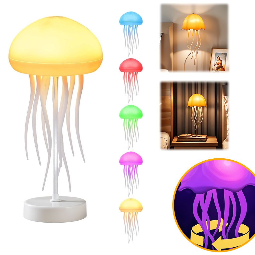 JELLYFISH-V5-CNC2-1-1.jpg Lampe méduse RVB rechargeable avec capteur tactile et pieds dansants – مصباح ديكور على شكل قنديل - الصورة 1