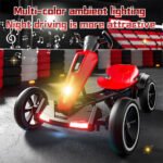 ⁦Voiture karting électrique pliable 12V pour enfants avec marche arrière – سيارة سباق كهربائية للأطفال⁩ - الصورة ⁦2⁩