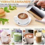 ⁦Mousseur à Lait 3 Vitesses Électrique Rechargeable – جهاز صنع رغوة الحليب الكهربائي القابل لإعادة الشحن⁩ - الصورة ⁦7⁩