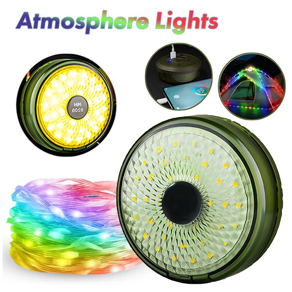 String-Light-cnc-2.jpg Lumière de camping LED multifonctionnelle, chargeur USB, chaîne d'atmosphère colorée - الصورة 1
