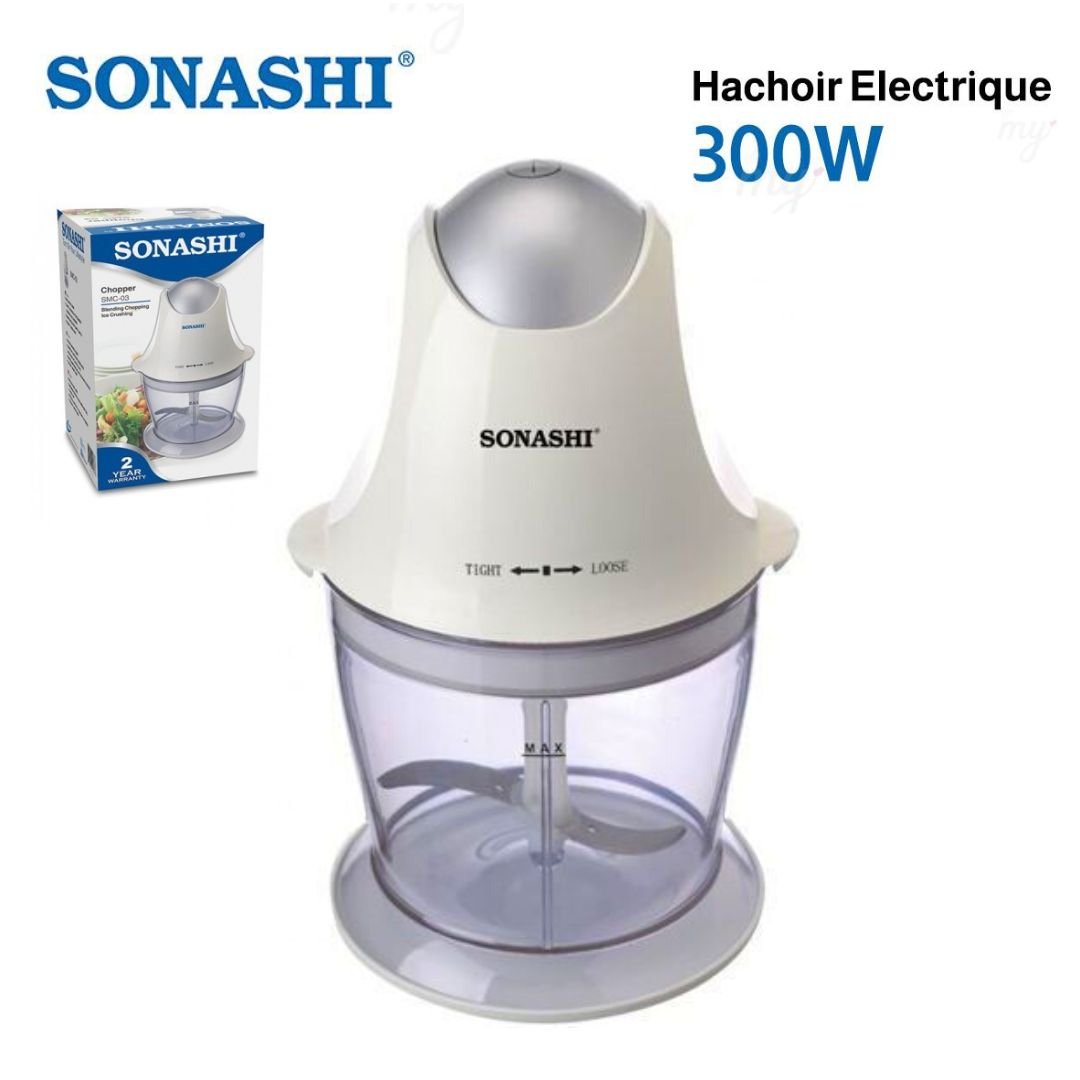 xr:d:DAFcCgvb8V8:14,j:158534878,t:23030416 Hachoir Electrique Sonashi 2Vitesses 300W SMC-03 - الصورة 1