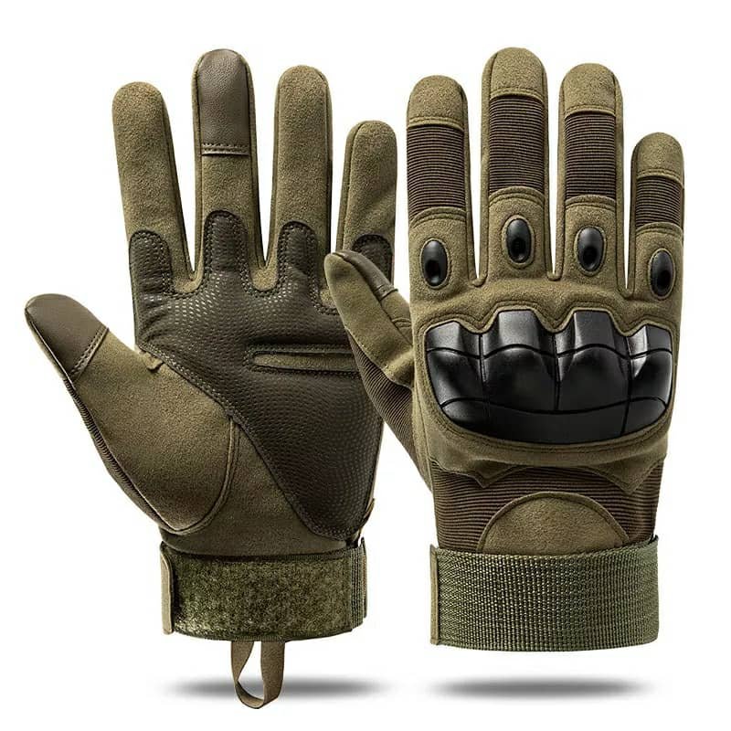 WhatsApp-Image-2023-01-29-at-11.00.23-AM-3.jpeg Gants de Moto Militaire Tactique Doigt Complet - الصورة 1