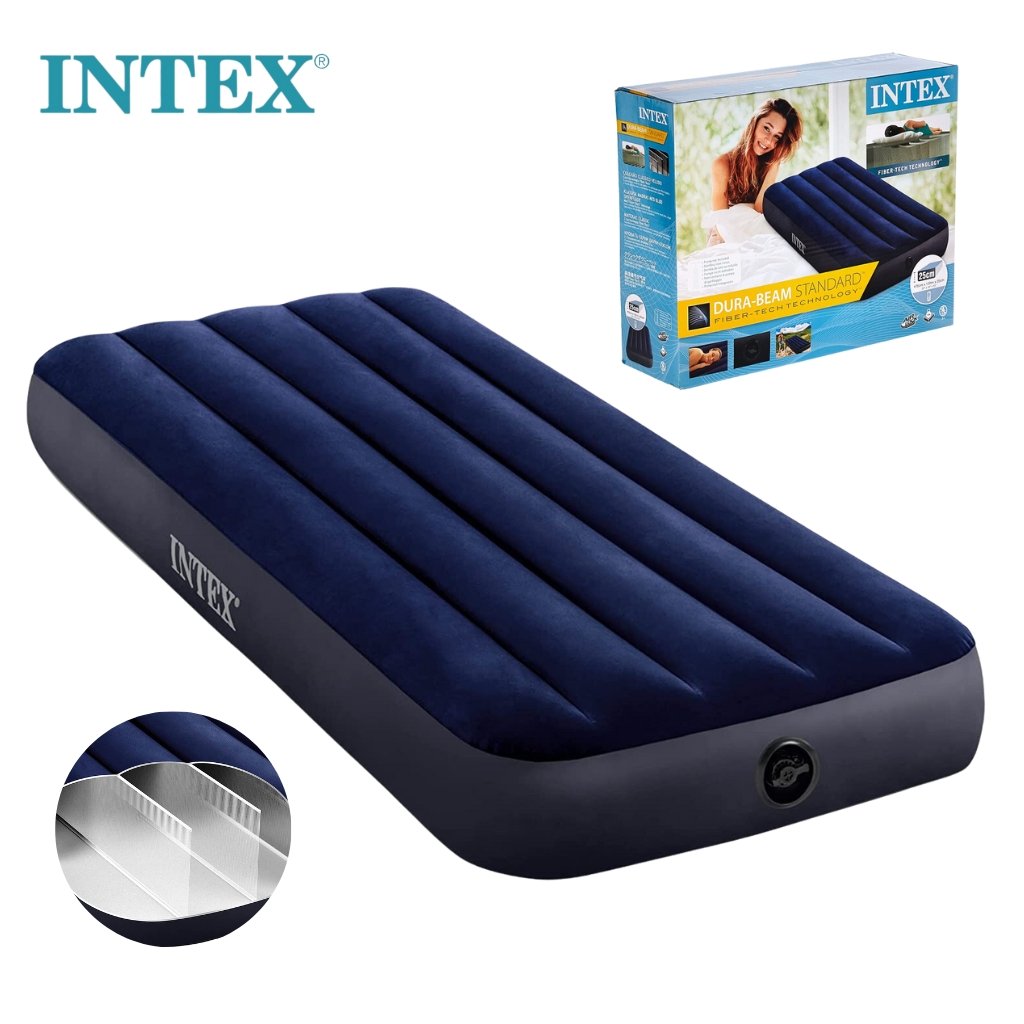 xr:d:DAFj7JQizw4:117,j:4606452805126933246,t:23071212 Matelas gonflable Fiber-Tech Technology 191×76×25cm – INTEX 64756 - الصورة 1