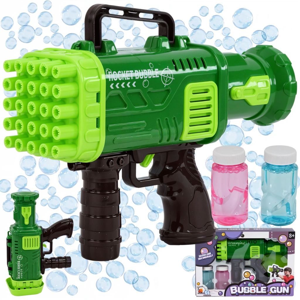 bubblegun-CNC-2.jpg Pistolet à Bulles Automatique pour Enfants – مسدس الفقاعات الأوتوماتيكي للأطفال - الصورة 1