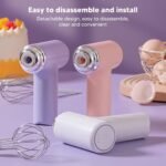 ⁦Mixeur Électrique Sans Fil Portable 3 Vitesses – خلاط يدوي كهربائي لاسلكي⁩ - الصورة ⁦7⁩