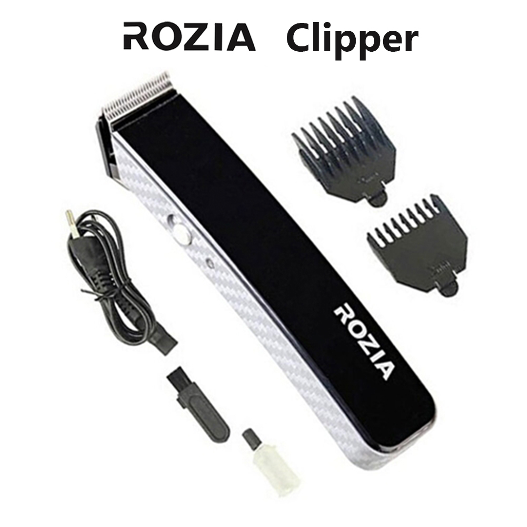 fc77f7e4a43630a1081d47088ca5c98ee0ed7c10-2.png Rozia Tondeuse Cheveux et barbes Rechargeable Sans fil HQ207 - الصورة 1