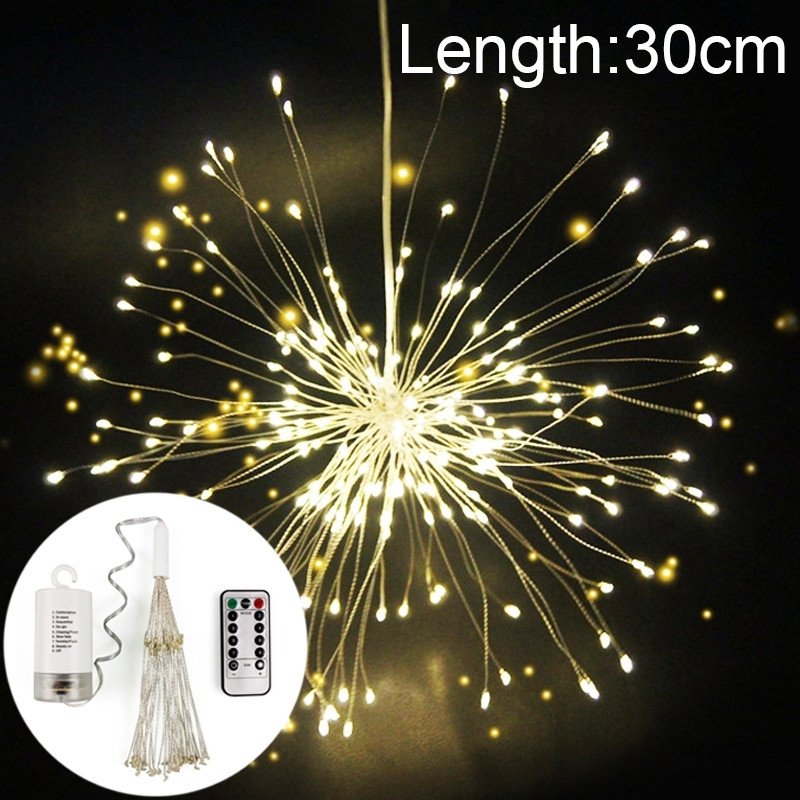 guirlande-lumineuse-en-fil-de-cuivre-de-30-cm-de-feux-d-artifice-de-boule-d-explosion-boite-de-150-piles-a-del-decorative-avec-t.jpg Lumière décorative de feux d'artifice en LED - الصورة 1