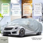⁦Bâche Auto Housse de Protection 4 Saisons (Tout types de voiture) /M/L/XL⁩ - الصورة ⁦7⁩