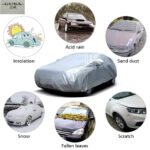 ⁦Bâche Auto Housse de Protection 4 Saisons (Tout types de voiture) /M/L/XL⁩ - الصورة ⁦2⁩