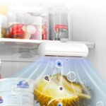⁦Purificateur d'air pour réfrigérateur et stérilisateur , désodorisant , garde les aliments et la fraîcheur منقي ومعقم هواء الثلاجة، ومزيل الروائح الكريهة، ويحافظ على الطعام طازجًا⁩ - الصورة ⁦2⁩