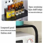 ⁦Support à four micro-ondes et porte épices en cuisine – حامل ميكروويف في المطبخ⁩ - الصورة ⁦4⁩