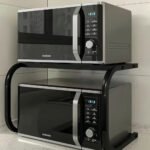 ⁦Support à four micro-ondes et porte épices en cuisine – حامل ميكروويف في المطبخ⁩ - الصورة ⁦6⁩