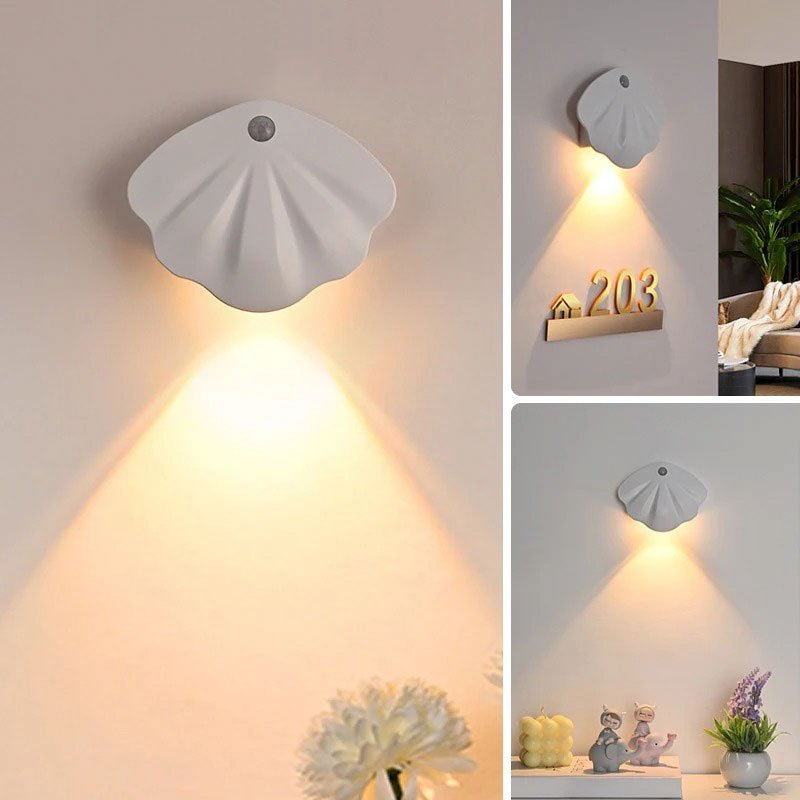 fx-05-cnc.jpg Applique murale rechargeable USB avec détecteur de mouvement 1Pcs - مصباح منزلي لإضاءة الممرات - الصورة 1