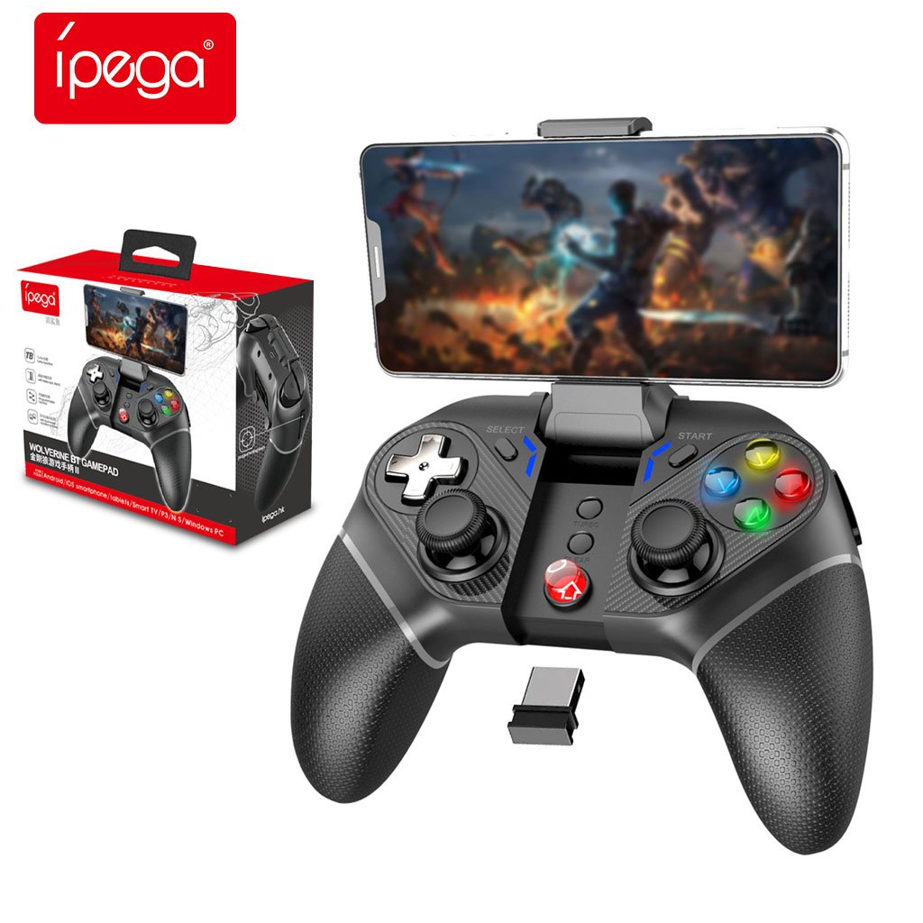 pg-9218-cnc.jpg Manette de jeu sans fil IPEGA PG-9218 Gold Soldier BT Gamepad - يد تحكم لاسلكية - الصورة 1