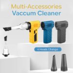 ⁦Souffleur Turbo et Aspirateur Portable F036-1 avec Accessoires - منفاخ ومكنسة الهواء التوربينية المحمولة (2 في 1)⁩ - الصورة ⁦2⁩