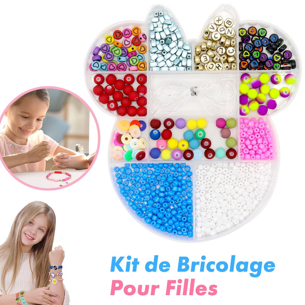 Braclets-damitie-cnc Bracelet D’amitié DIY Kit de Bricolage Pour Filles V5 - الصورة 1